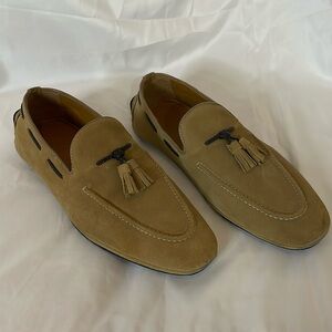ZARA Brown Suede Tassel Loafers Men's 8.5 US
